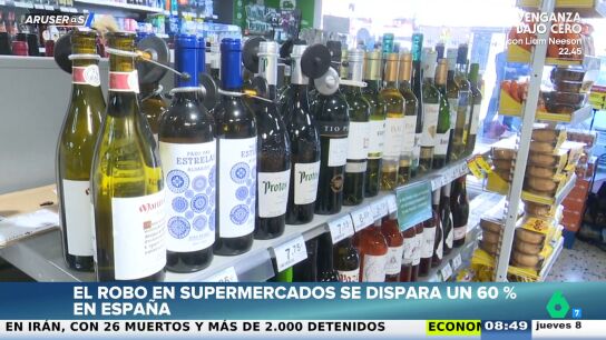 Estos son los productos m&aacute;s robados de los supermercados espa&ntilde;oles en 2025