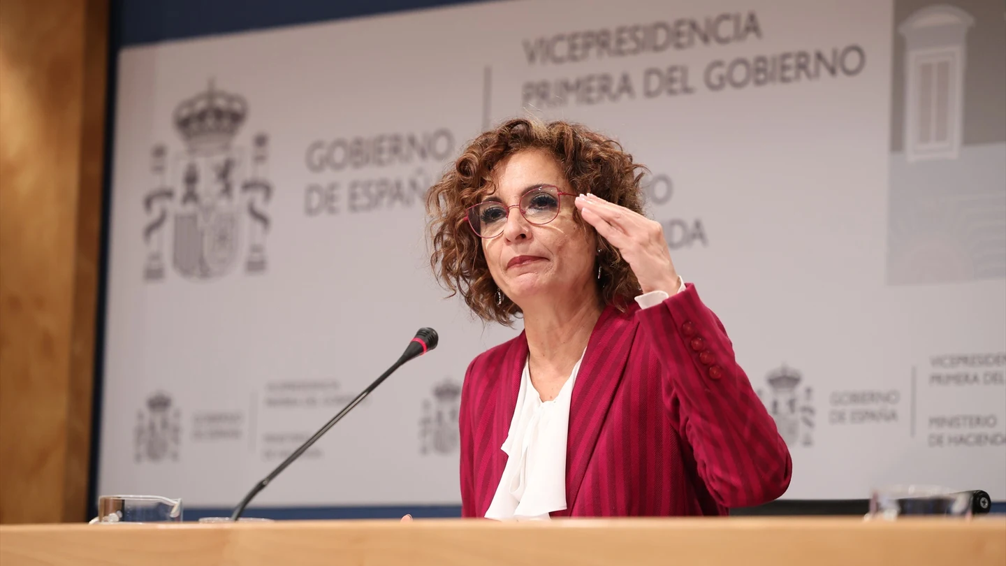 La ministra de Hacienda, María Jesús Montero. La ministra de Hacienda, María Jesús Montero.