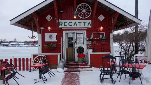 Helsinki en invierno Helsinki en invierno