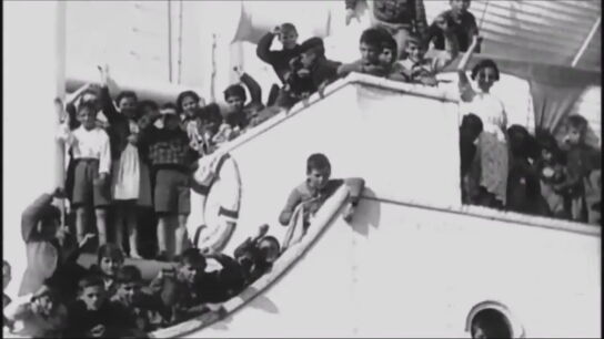 Los ni&ntilde;os republicanos evacuados durante la Guerra Civil espa&ntilde;ola.