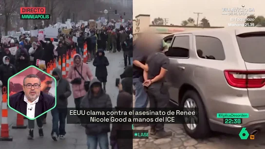 Pedro Rodríguez, sobre la muerte de Renee Nicole Good: "Donde termina el imperio de la ley, empieza el imperio de Trump" Pedro Rodríguez, sobre la muerte de Renee Nicole Good: "Donde termina el imperio de la ley, empieza el imperio de Trump"