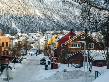 Tromso en Laponia noruega Tromso en Laponia noruega