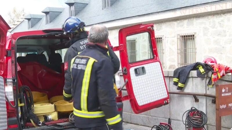 Muere una mujer en el incendio de una vivienda en el Real Sitio de San Ildefonso (Segovia)
