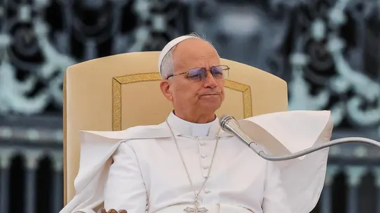 El papa León XIV El papa León XIV