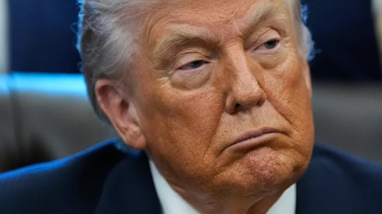 El presidente de Estados Unidos, Donald Trump, en el Despacho Oval, este miércoles. El presidente de Estados Unidos, Donald Trump, en el Despacho Oval, este miércoles.