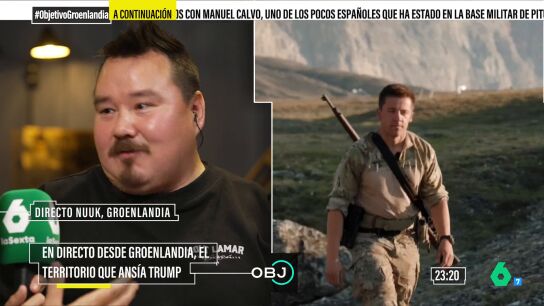 "Estamos dispuestos a defender nuestro pa&iacute;s": un ciudadano groenland&eacute;s explica a El Objetivo lo com&uacute;n que es tener un arma desde los 12 a&ntilde;os en la isla &aacute;rtica