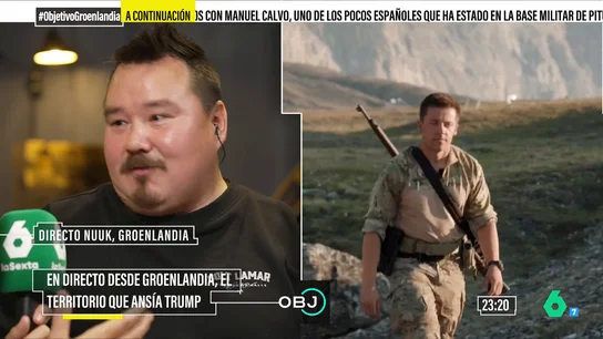 "Estamos dispuestos a defender nuestro país": un ciudadano groenlandés explica a El Objetivo lo común que es tener un arma desde los 12 años en la isla ártica "Estamos dispuestos a defender nuestro país": un ciudadano groenlandés explica a El Objetivo lo común que es tener un arma desde los 12 años en la isla ártica