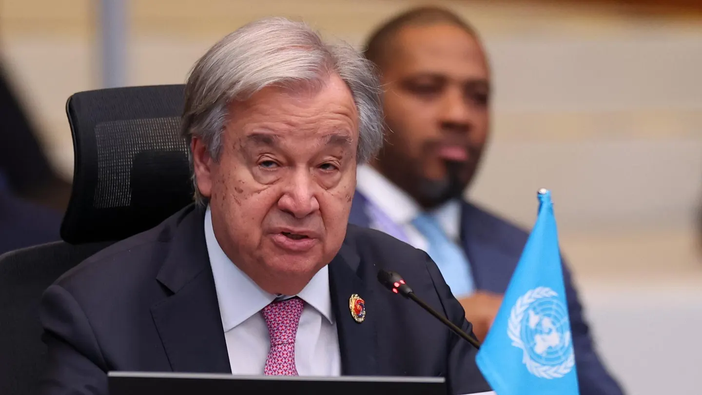 Fotografía de archivo del secretario general de Naciones Unidas (ONU), Antonio Guterres Fotografía de archivo del secretario general de Naciones Unidas (ONU), Antonio Guterres