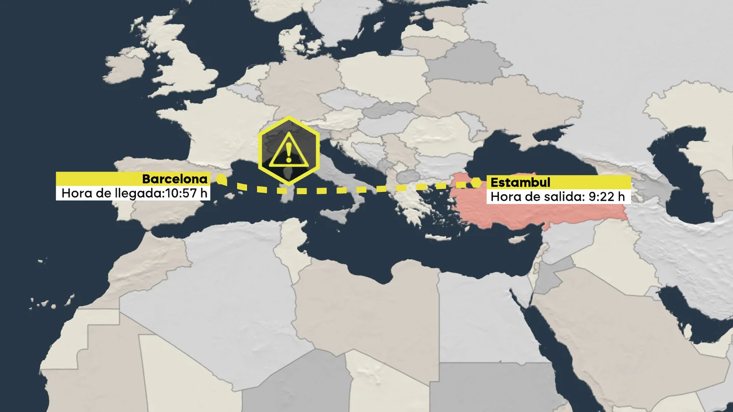 Falsa alarma en el aeropuerto de El Prat: descartan la amenaza de bomba tras revisar el avión de Turkish Airlines que aterrizó de emergencia Falsa alarma en el aeropuerto de El Prat: descartan la amenaza de bomba tras revisar el avión de Turkish Airlines que aterrizó de emergencia