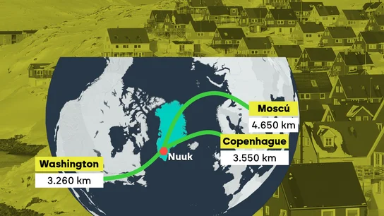 Nuuk, en el centro del tablero político. Nuuk, en el centro del tablero político.