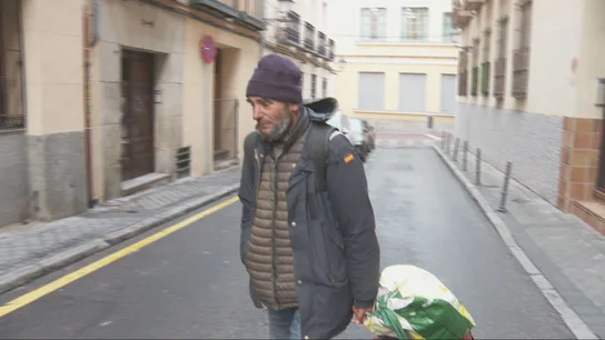 Imagen de Luis, el antiguo limpiabotas del Hotel Palace Imagen de Luis, el antiguo limpiabotas del Hotel Palace