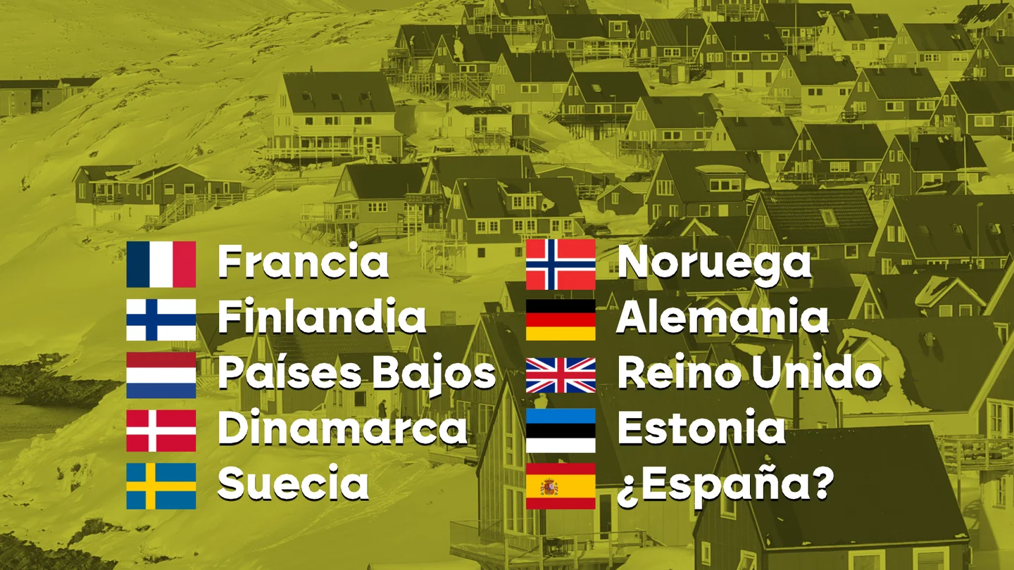 Lista de países con Groenlandia Lista de países con Groenlandia