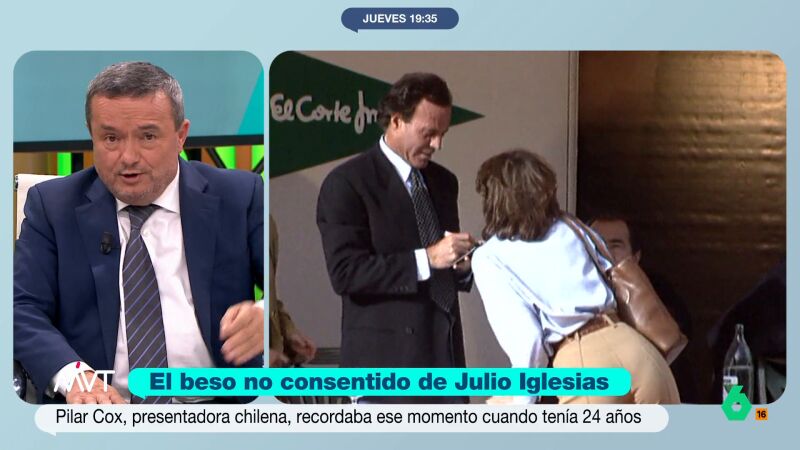 Chema Crespo, sobre los besos de Julio Iglesias a mujeres contra su voluntad: "Eran especialmente asquerosos"