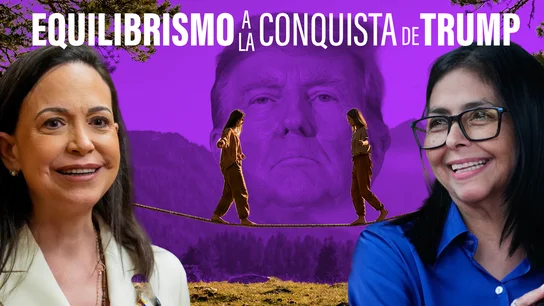 Machado y Delcy Rodríguez se enfrentan al tablero político más confuso: Trump como árbitro de la transición venezolana Machado y Delcy Rodríguez se enfrentan al tablero político más confuso: Trump como árbitro de la transición venezolana