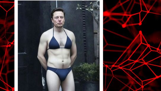 lon Musk, el hombre más rico del mundo, ha subido una imagen suya en bikini creada por la IA de su red social, Grok