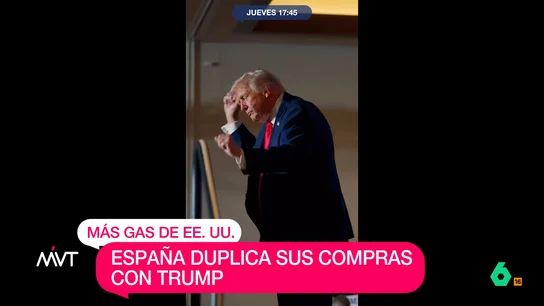 Iñaki López ironiza sobre la dependencia energética: "Estados Unidos pone la música y Europa perrea" Iñaki López explica en este vídeo que España ha duplicado las compras de gas a Estados Unidos, mientras en su último vídeo Trump aparece como 'el rey de la gasolina'.