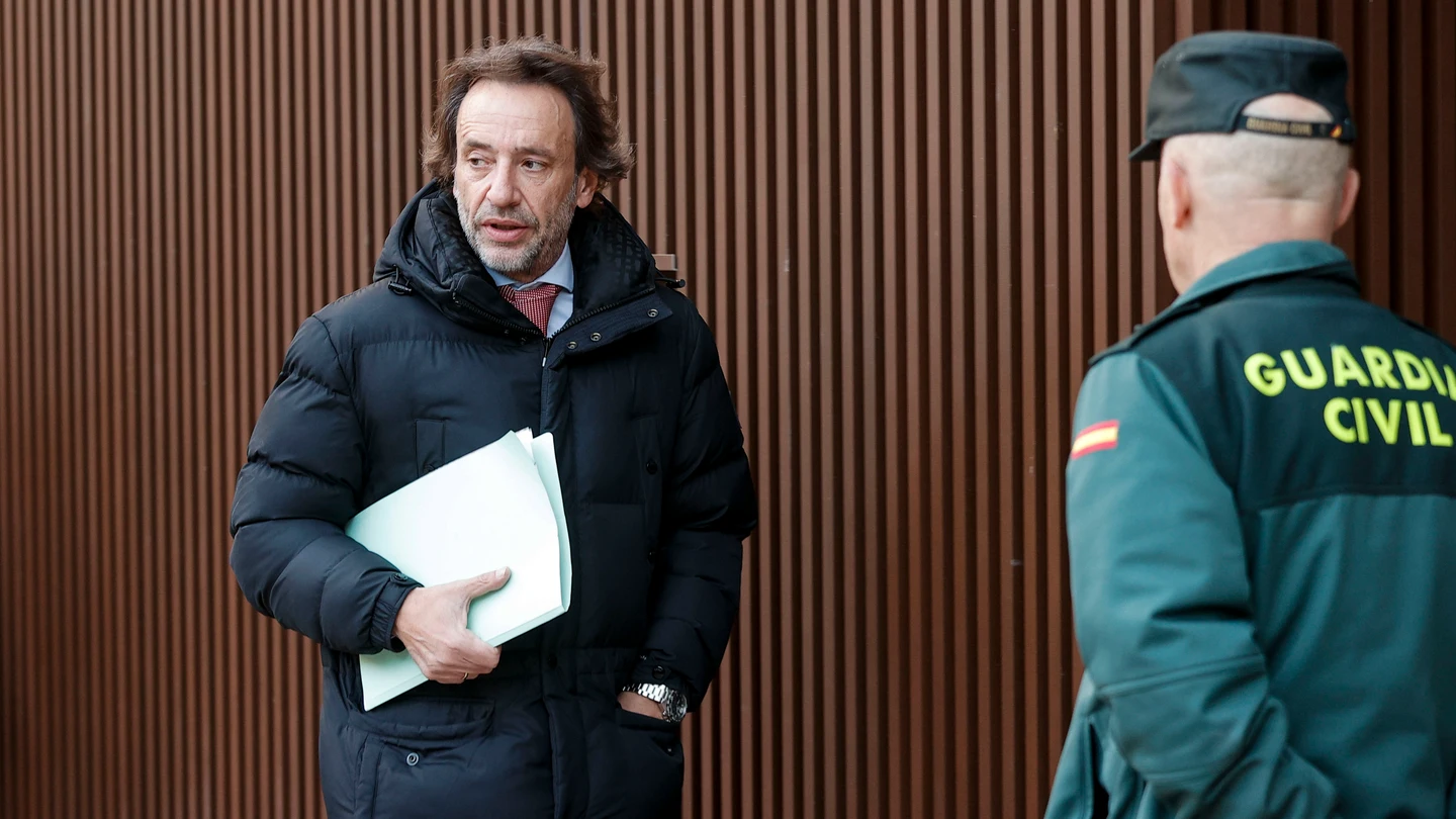 José Manuel Cuenca, a su llegada al careo con Salomé Pradas en el juzgado de Catarroja (Valencia) José Manuel Cuenca, a su llegada al careo con Salomé Pradas en el juzgado de Catarroja (Valencia)