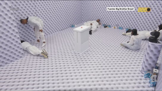 Imagen del Cuarto Blanco de Gran Hermano Brasil