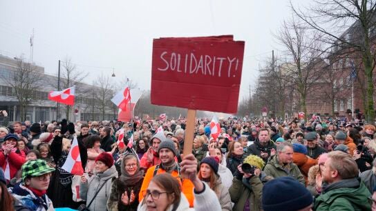 Protesta en Dinamarca