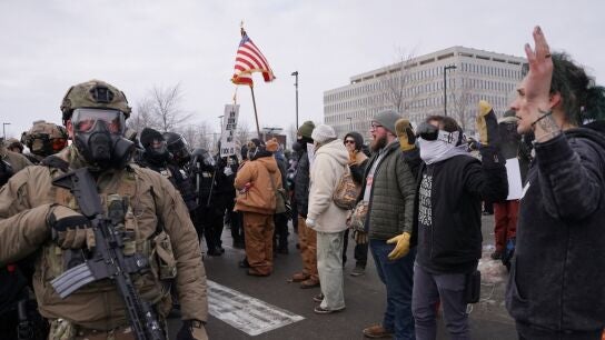 Represi&oacute;n federal en Minneapolis
