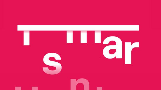 El logo de Sumar con las letras desapareciendo