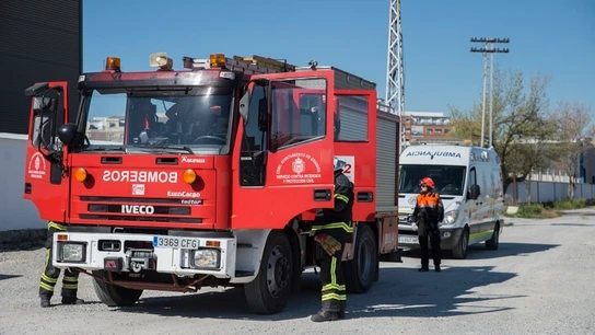 Camión de Bomberos del servicio de Andalucía. Camión de Bomberos del servicio de Andalucía.
