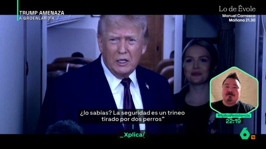 Trump se burla de la defensa de Groenlandia