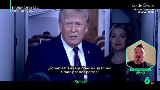 Trump se burla de la defensa de Groenlandia Trump se burla de la defensa de Groenlandia