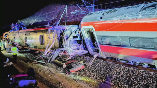 Descarrilamiento en Adamuz, C&oacute;rdoba. 