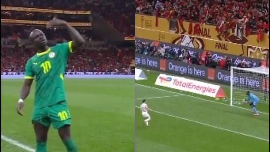 Sadio Man&eacute; y Brahim Diaz