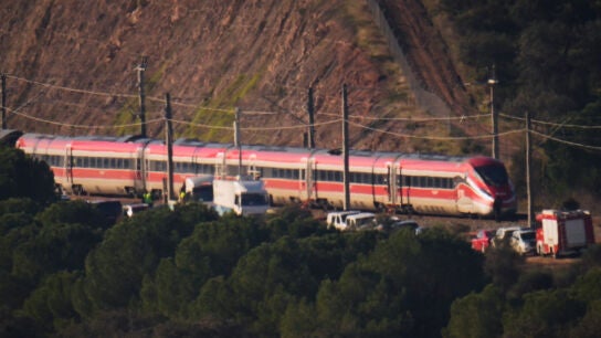 Imagen de uno de los trenes accidentados en Adamuz