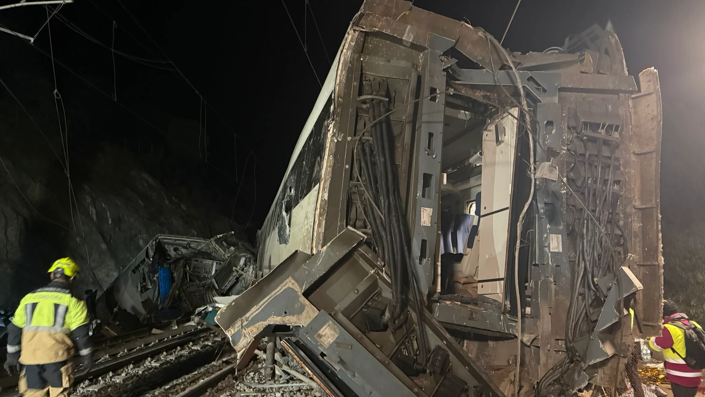 Imagen del tren accidentado en Adamuz (Córdoba) Imagen del tren accidentado en Adamuz (Córdoba)