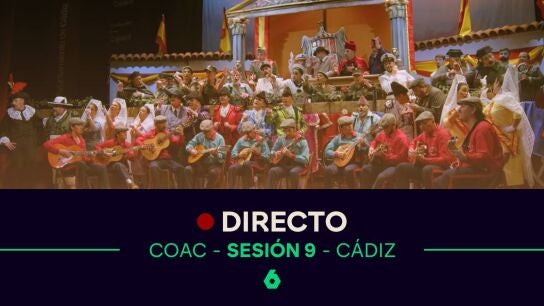 9.&ordf; sesi&oacute;n de la fase preliminar del Carnaval de C&aacute;diz (COAC) 