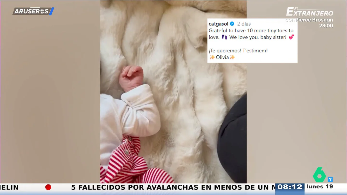 Pau Gasol, padre por tercera vez junto a Cat McDonnell: así el divertido vídeo con el que presentan a la pequeña Olivia Pau Gasol, padre por tercera vez junto a Cat McDonnell: así el divertido vídeo con el que presentan a la pequeña Olivia