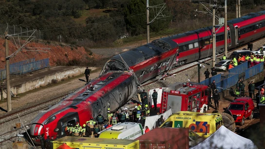 Escena del accidente entre dos trenes en Adamuz (Córdoba) Escena del accidente entre dos trenes en Adamuz (Córdoba)