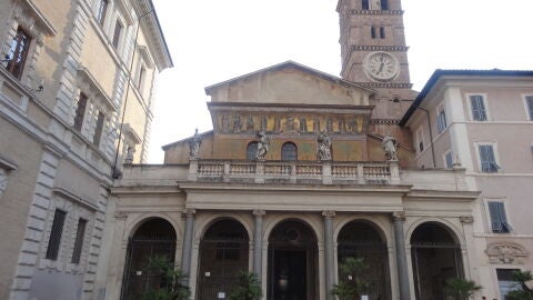 Basílica de Santa María en Trastévere. Roma