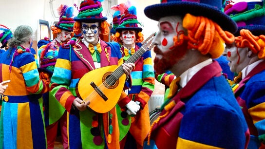 Integrantes del coro Al l&iacute;o, que actu&oacute; en la primera sesi&oacute;n del COAC de 2026