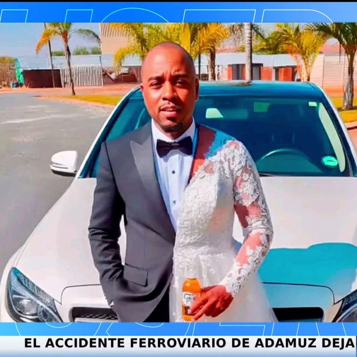 Un hombre se casa consigo mismo para demostrarse su amor y se viste mitad de novio y mitad de novia