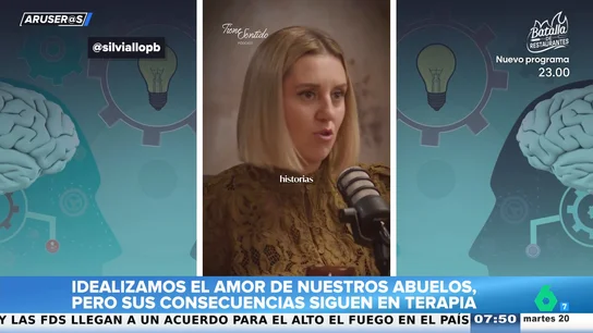 Una psicóloga desmonta el mito del amor de antes: "Sus nietos están ahora en mi consulta" Una psicóloga desmonta el mito del amor de antes: "Sus nietos están ahora en mi consulta"