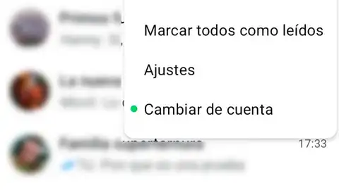 Mensajes pendientes en cuenta secundaria de WhatsApp Mensajes pendientes en cuenta secundaria de WhatsApp