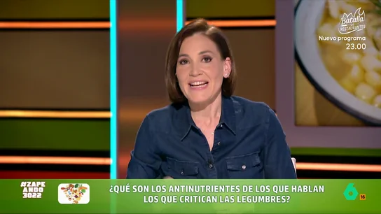 Boticaria García desmonta a los 'bio hackers' sobre los antinutrientes de las legumbres: "Se han saltado la clase de química" Boticaria García habla en este vídeo sobre las legumbres. Desmonta a los influencers que hablan de "veneno" para el ser humano y comparte algunos consejos para que reducir los gases al comerlas.