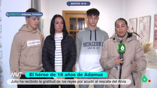 El h&eacute;roe de 16 a&ntilde;os de Adamuz
