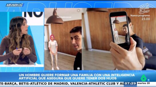  Alfonso Ar&uacute;s, al hombre que ha decidido formar una familia con la inteligencia artificial: "&iquest;Incluye suegra y cu&ntilde;ado?"