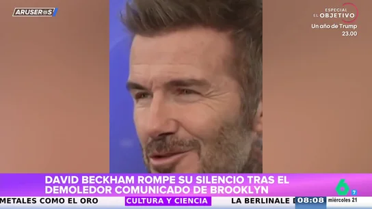 David Beckham rompe su silencio tras el comunicado de Brooklyn: "Hay que dejar que cometan errores" David Beckham rompe su silencio tras el comunicado de Brooklyn: "Hay que dejar que cometan errores"