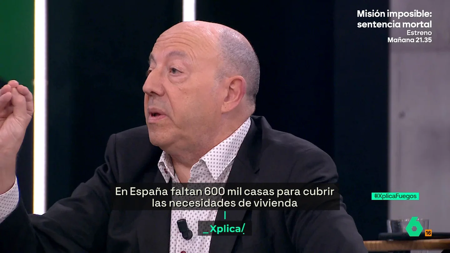 La explicación de Gonzalo Bernardos a los altos precios de la nueva vivienda: "No le sale rentable al promotor si no cobra el m2 a 3.500 euros" La explicación de Gonzalo Bernardos a los altos precios de la nueva vivienda: "No le sale rentable al promotor si no cobra el m2 a 3.500 euros"