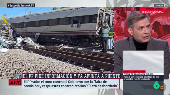 Pombo, tras los accidentes ferroviarios: "Conviene preguntarse qué inversión puede ser más urgente y necesaria que la seguridad" Pombo, tras los accidentes ferroviarios: "Conviene preguntarse qué inversión puede ser más urgente y necesaria que la seguridad"