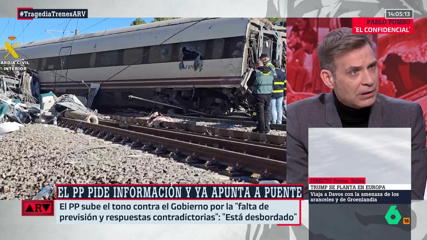 Pombo, tras los accidentes ferroviarios: "Conviene preguntarse qué inversión puede ser más urgente y necesaria que la seguridad" Pombo, tras los accidentes ferroviarios: "Conviene preguntarse qué inversión puede ser más urgente y necesaria que la seguridad"