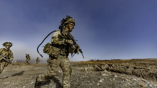 Imagen de archivo. Infantería ligera y soldados franceses en Kangerlussuaq, en Groenlandia. Imagen de archivo. Infantería ligera y soldados franceses en Kangerlussuaq, en Groenlandia.