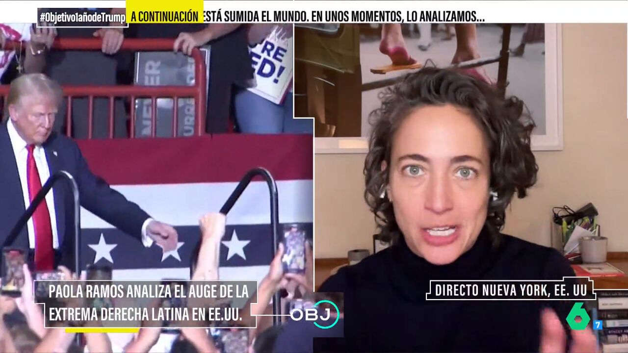 Paola Ramos, sobre la política antimigratoria de Trump: "Es una misión ideológica. Quiere un EEUU donde la raza blanca domina"