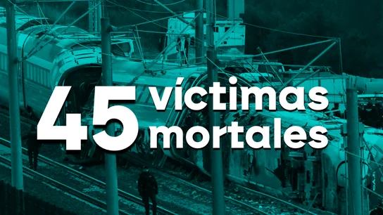 Se ha identificado a las 45 víctimas mortales. Se ha identificado a las 45 víctimas mortales.